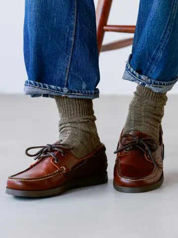 【Tabio MEN】スラブミックスショートソックス