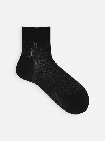 【Tabio MEN】リンクスタックメッシュショートソックス