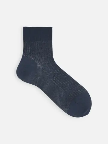 【Tabio MEN】リンクスタックメッシュショートソックス