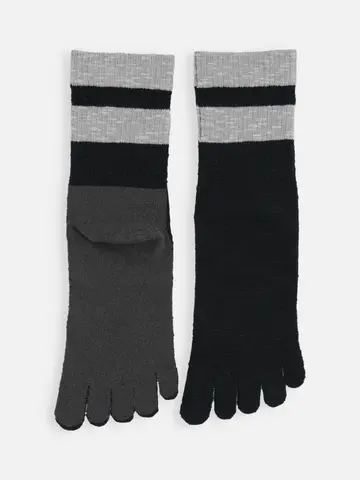 【Tabio MEN】ブークレバンナー5本指ソックス