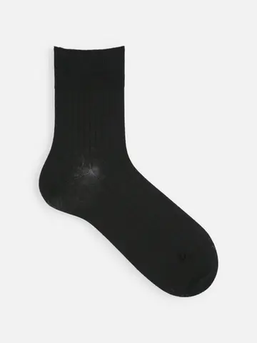 【Tabio MEN】スーピマリブショートソックス