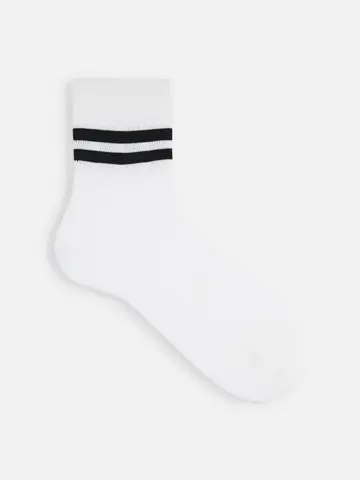 【Tabio MEN】DRYメッシュラインショートソックス
