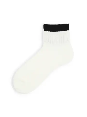 【Tabio MEN】重ね履き風アメリブショートソックス