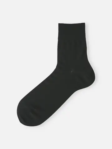 【Tabio MEN】コットン無地ショートソックス