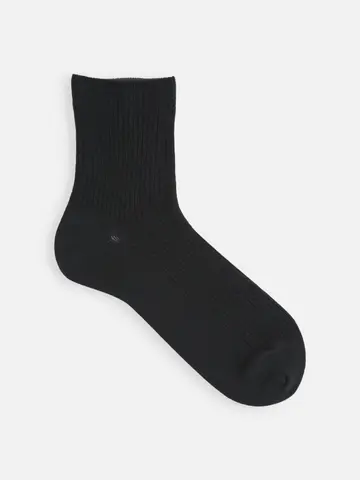 SALE!【Tabio MEN】ゴム口ソフトリブショート丈ソックス