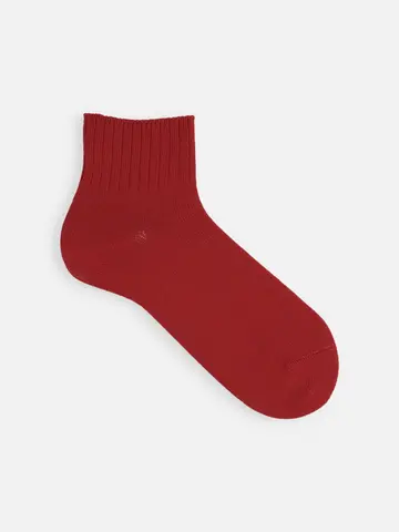 【Tabio MEN】ベーシックリブベタショートソックス