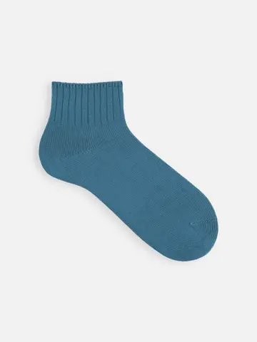 【Tabio MEN】ベーシックリブベタショートソックス
