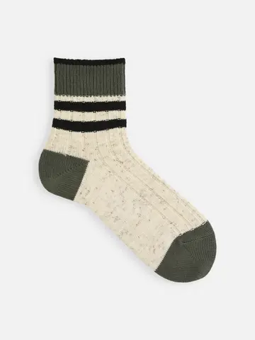 【Tabio MEN】マウンパラインショートソックス