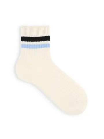 【Tabio MEN】2色ラインショートソックス