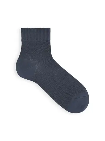【Tabio MEN】消臭＋COOLMESHショート丈ソックス