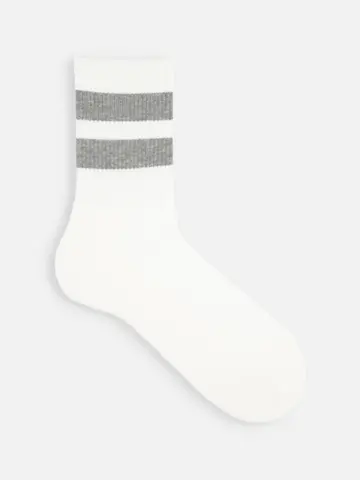 【Tabio MEN】アメリブパイルラインショート