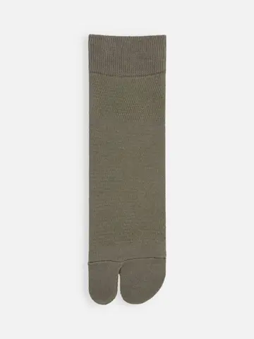 【Tabio MEN】綿麻メッシュ足袋ショートソックス