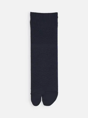 【Tabio MEN】綿麻メッシュ足袋ショートソックス