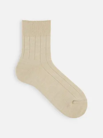 SALE!【Tabio MEN】インナーブークレ太リブショートソックス