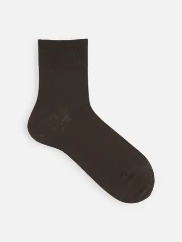 【Tabio MEN】コットンリネンショート丈ソックス
