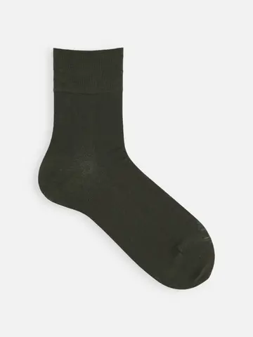 【Tabio MEN】コットンリネンショート丈ソックス