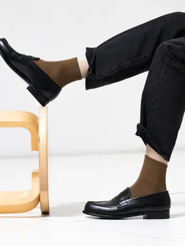 【Tabio MEN】ライトウールショート丈ソックス