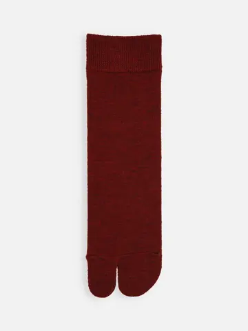 【Tabio MEN】梳毛無地足袋ショート丈ソックス