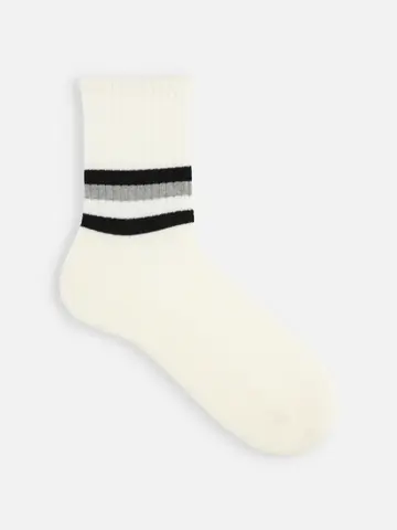 SALE!【Tabio MEN】サンドウィッチラインアメリブショート丈ソックス