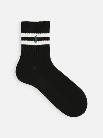 MASU tabio 靴下　黒 MASU(エムエーエスユー)のANGEL MONOGRAM SOCKS BLACKの通販