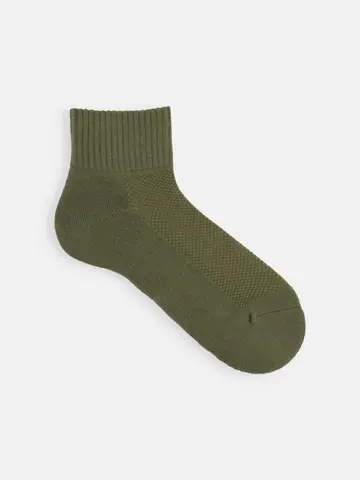 【Tabio MEN】RELAX PILE アンク丈ソックス