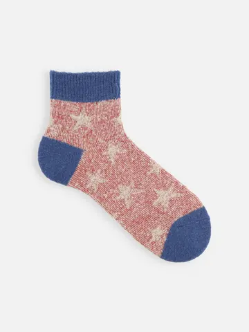 SALE!【Tabio MEN】WOOL星柄リンクスショート丈ソックス
