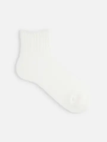 【Tabio MEN】和紙ブークレリブベタショートソックス