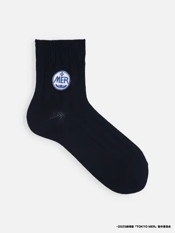 TOKYO MER コラボ刺繍ソックス 25〜27cm