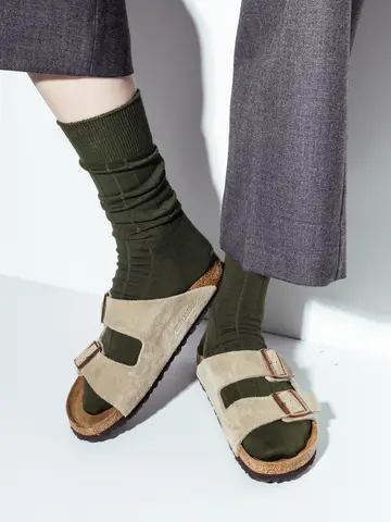 【Tabio MEN】TABIO'S COTTON リブクルー丈ソックス