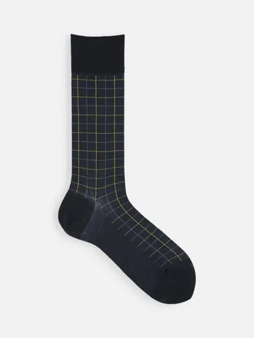 【Tabio MEN】スパイラルウィンドウペンソックス