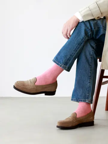 【Tabio MEN】メランジベタソックス
