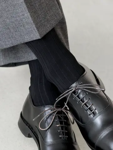 【Tabio MEN】スーピマリブソックス