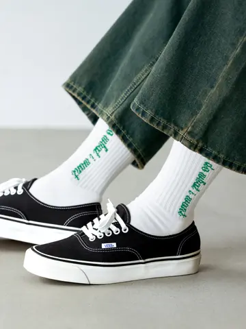 【Tabio MEN】サイドロゴアメリブパイルソックス