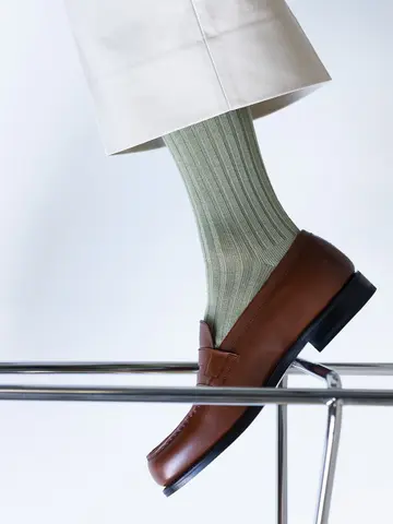 【Tabio MEN】オーセンティック4×2リブソックス