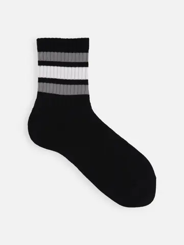 【Tabio MEN】アメリブクッションパイルラインソックス(27.0〜29.0cm)