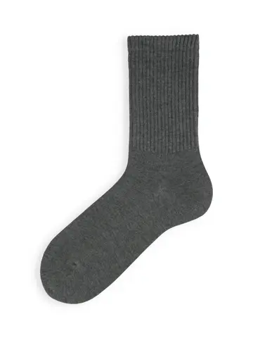 【Tabio MEN】ノンパイルベーシックアメリブソックス(25.0〜27.0cm)
