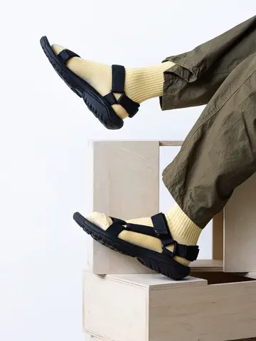 【Tabio MEN】定番/綿混2×2リブレギュラーソックス