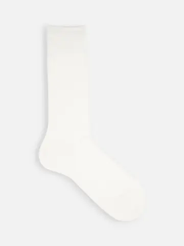 SALE!【Tabio MEN】綿麻ベタ無地ソックス