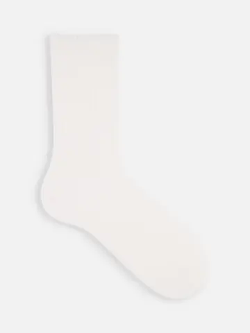 【Tabio MEN】ベーシックリブベタクルーソックス