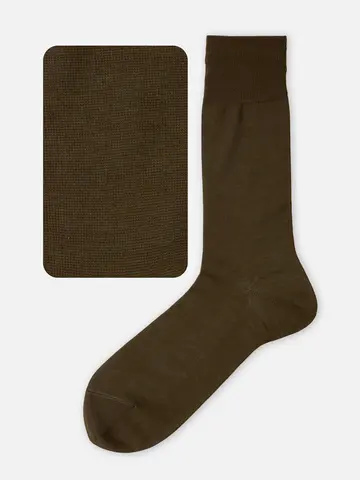 【Tabio MEN】綿100%ベタレギュラーソックス 25cm