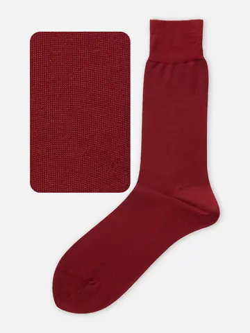 【Tabio MEN】綿100％ベタレギュラーソックス 25cm