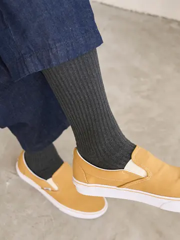 【Tabio MEN】ロングセラー/パワーフィットソックス(27.0～29.0cm)