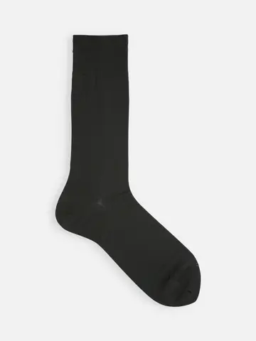 【Tabio MEN】【定番】スーピマコットン無地ソックス