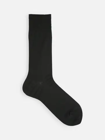 【Tabio MEN】【定番】スーピマコットン無地ソックス