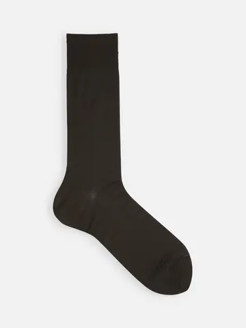 【Tabio MEN】【定番】スーピマコットン無地ソックス