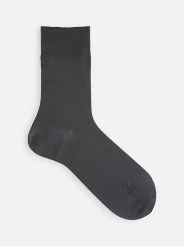 【Tabio MEN】ゴム無しベタクルーソックス