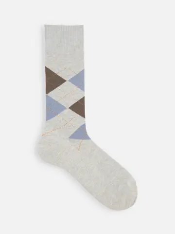 【Tabio MEN】Tabiochic アーガイルレギュラーソックス(27.0～29.0cm)
