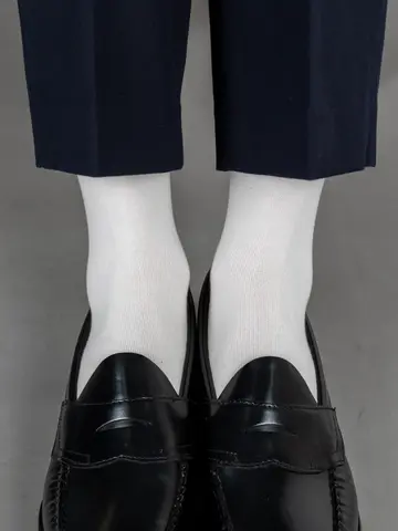 SALE!【Tabio MEN】Tabio chic ソリッドベタレギュラーソックス