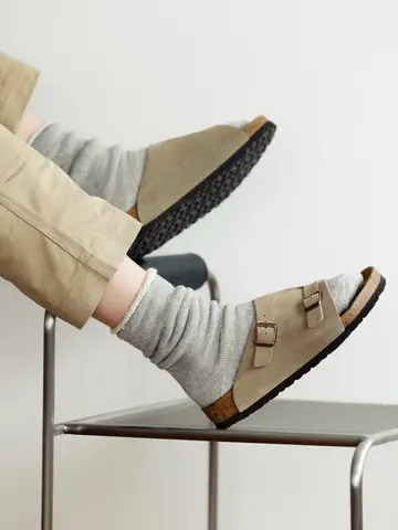 【Tabio MEN】オーガニックコットン スウェットパイルルーム