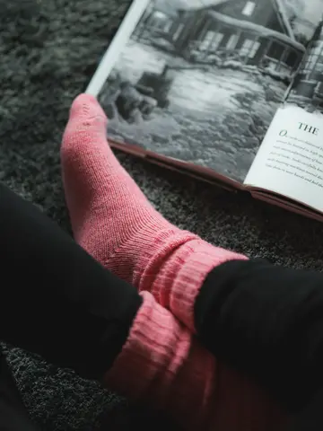 【Tabio MEN】チャンキーリブソックス